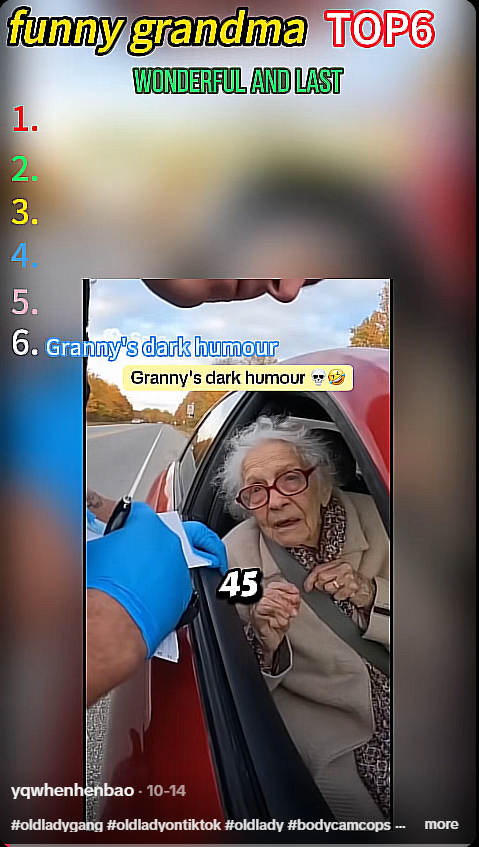 Grannyโs dark humour strikes again ๐๐คฃ