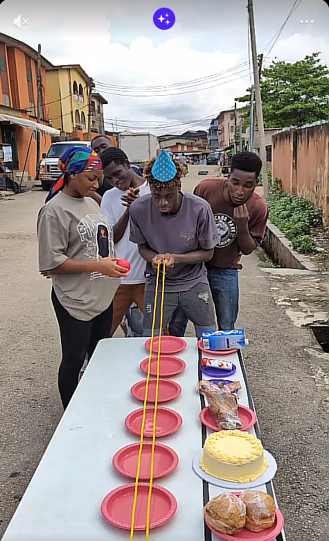POV: You thought it was a birthday party… but it’s actually a high-stakes noodle challenge.