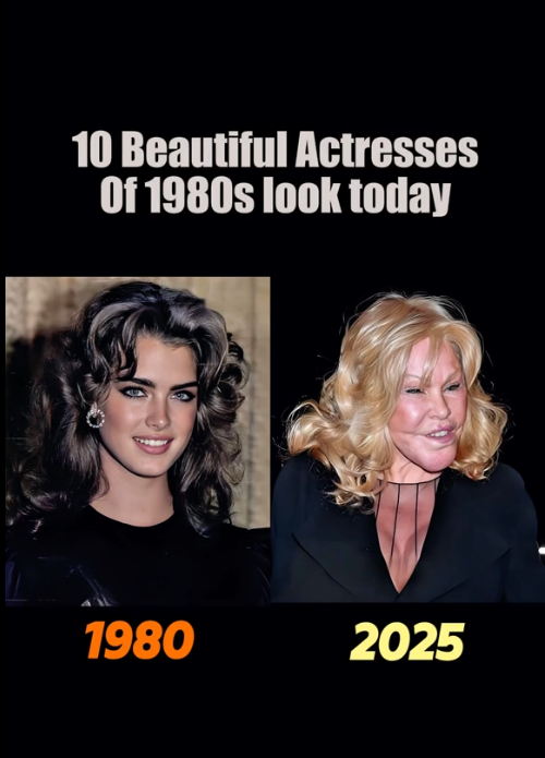 10 Beautiful Actresses of the 1980s — and how they look today.