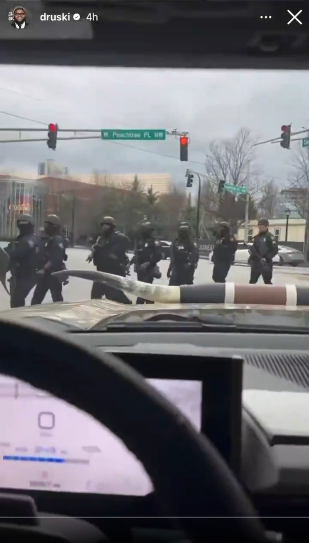 Something Big Was Going Down on Peachtree Street 🚨😳