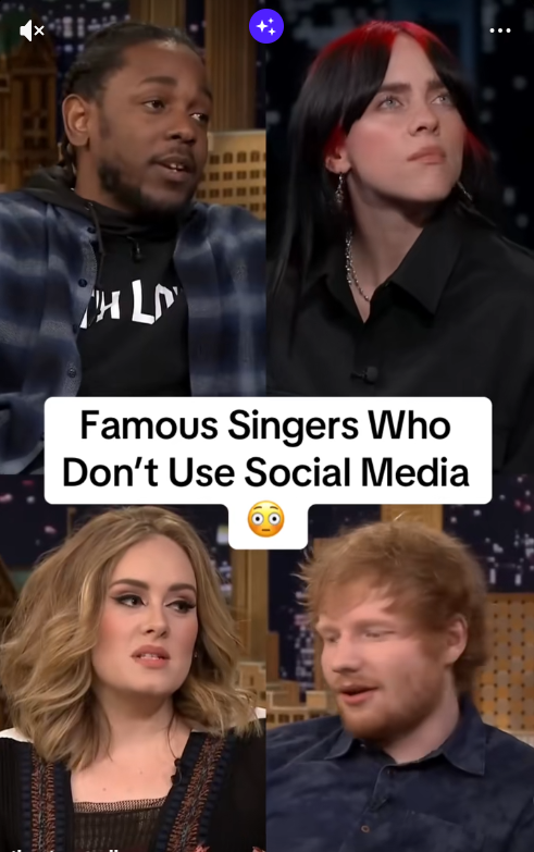 Famous Singers Who Donโt Use Social Media โ and why thatโs their ultimate flex.