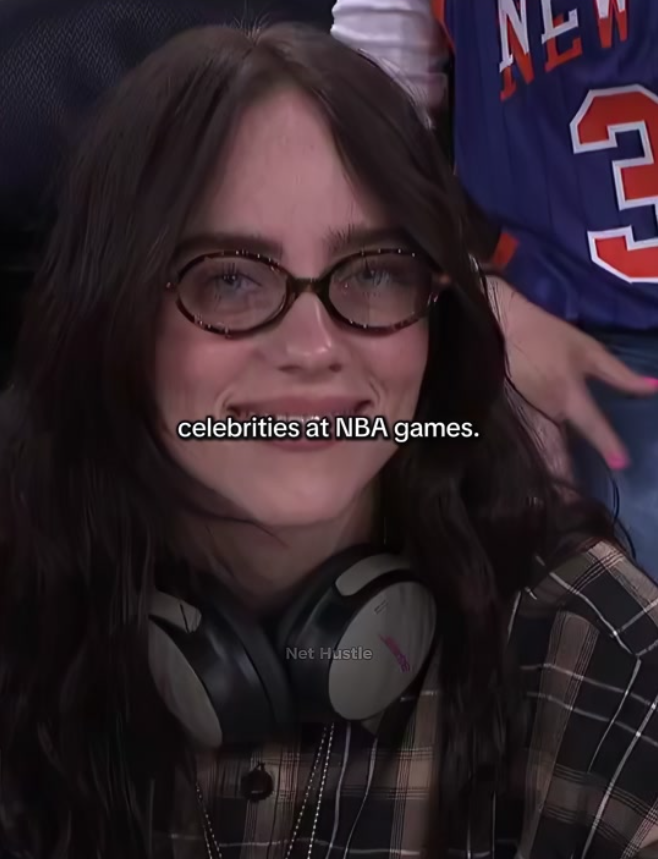 Celebrities at NBA Gamesโ โ where courtside becomes the new red carpet.