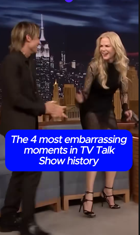 The 4 Most Embarrassing Moments in TV Talk Show History