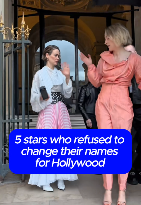 5 Stars Who Kept Their Real Names in Hollywood