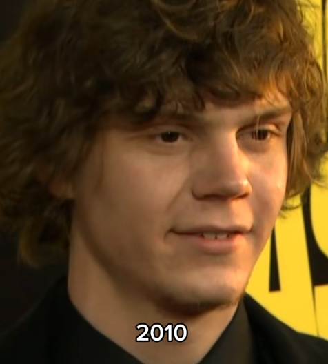 Evan Peters’ transformation from 2010 to 2025