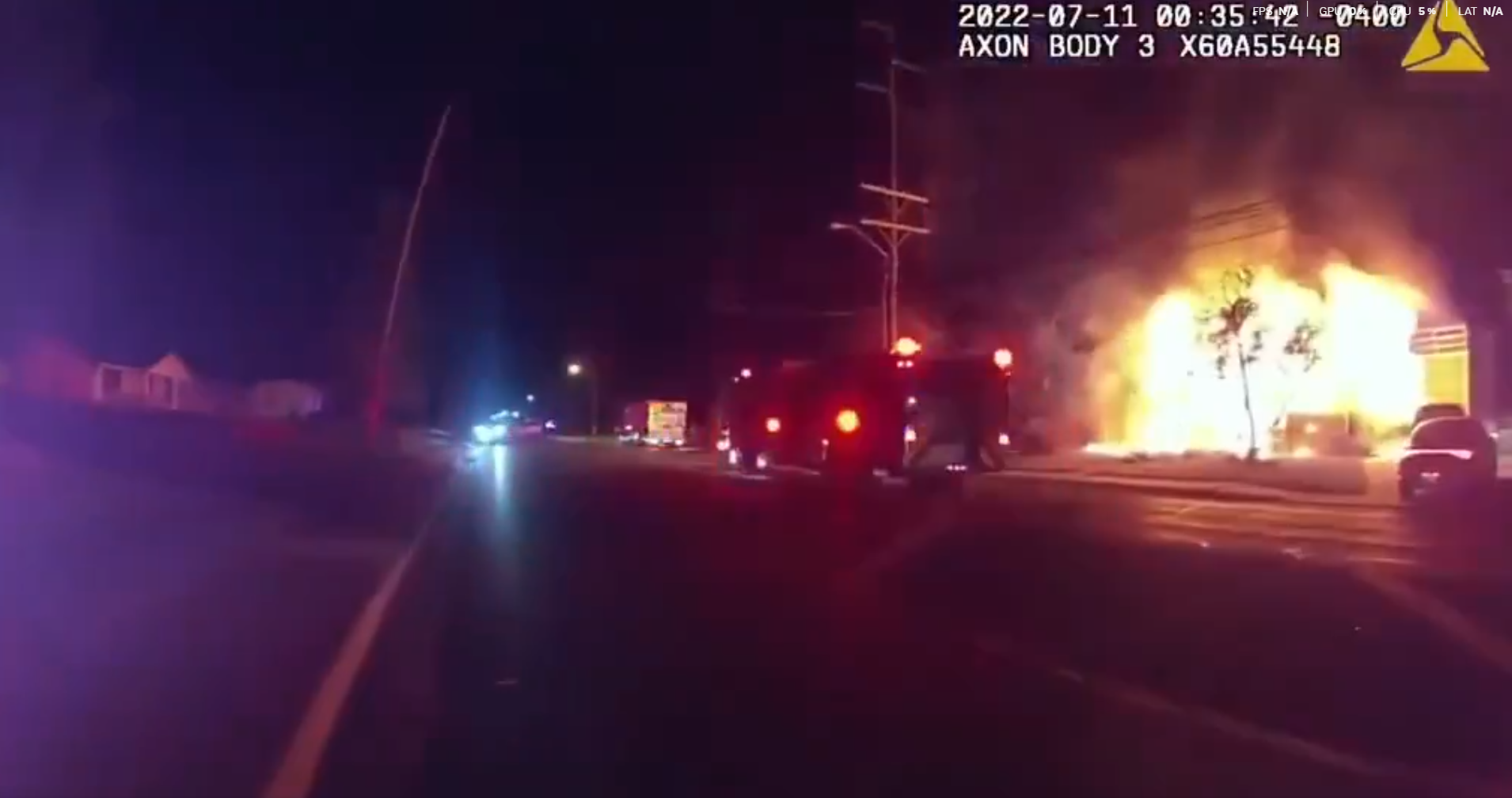 The Night Everything Lit Up in Flames…