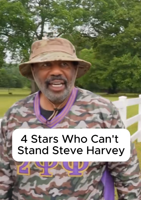 4 Stars Who Can’t Stand Steve Harvey