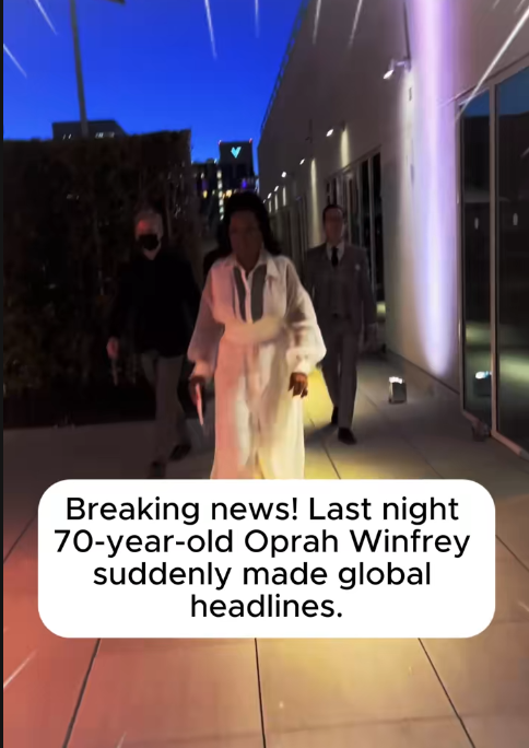 Oprah Winfrey made global headlines this week