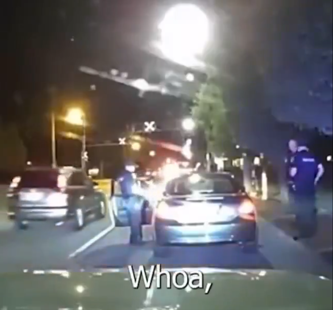 INSANE DASHCAM MOMENT: Cop Dodges Death by SECONDS! 😱