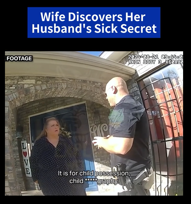 Wife Learns Shocking Truth as Husband Is Detained
