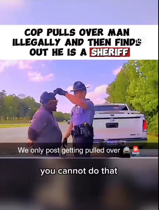😂 COP PULLS OVER “SPEEDER” – THEN REALIZES HE’S A SHERIFF! “YOU CANNOT DO THAT!” 🤣