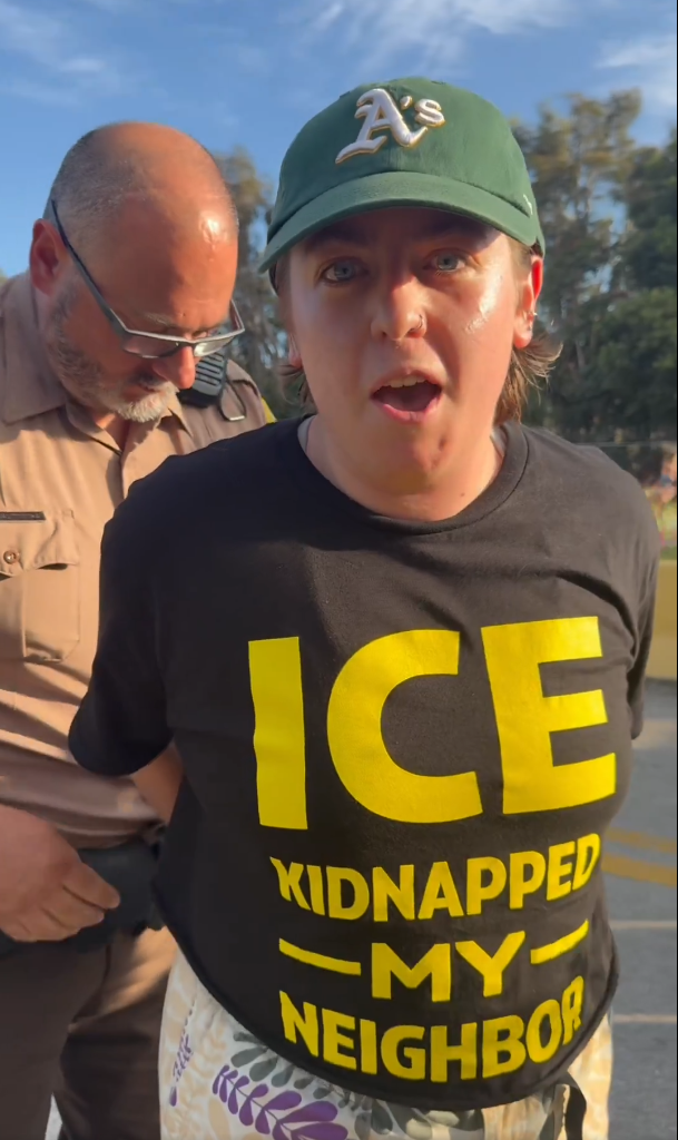 😂 SHE WORE THE WRONG SHIRT TO THE WRONG ARREST! 🤦‍♀️ “ICE Kidnapped My Neighbor” 😂