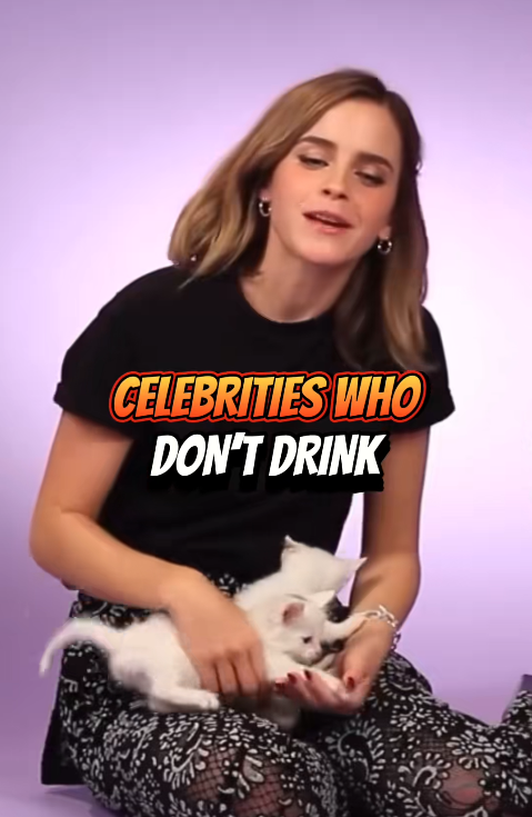 Celebrities Who Don’t Drink