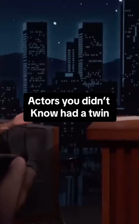 Actors You Didn’t Know Had a Twin