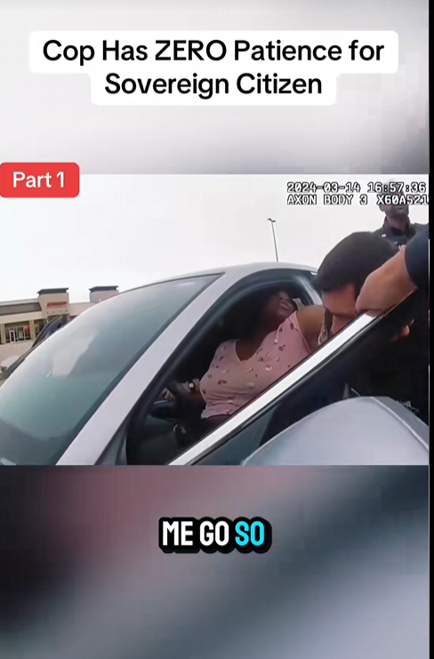 😂 “ME GO SO” – Sovereign Citizen Meets Cop With Negative Patience! 🤦‍♀️🚔