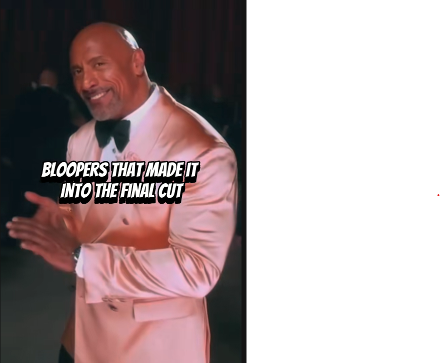 Bloopers That Made It Into the Final Cut