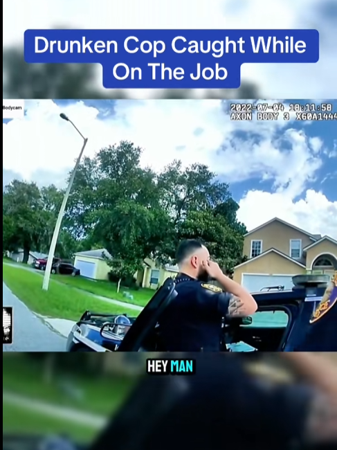😳 DRUNKEN COP BUSTED BY HIS OWN BODY CAM. “Hey man…” 🤦‍♂️🚔